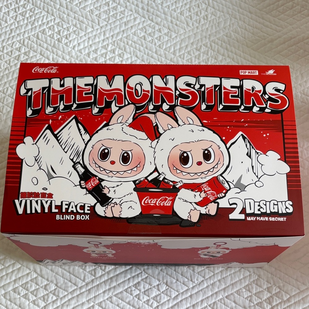POPMART Labubu Coca-Cola The Monsters Vinyl Face Blind Box - Empty Box